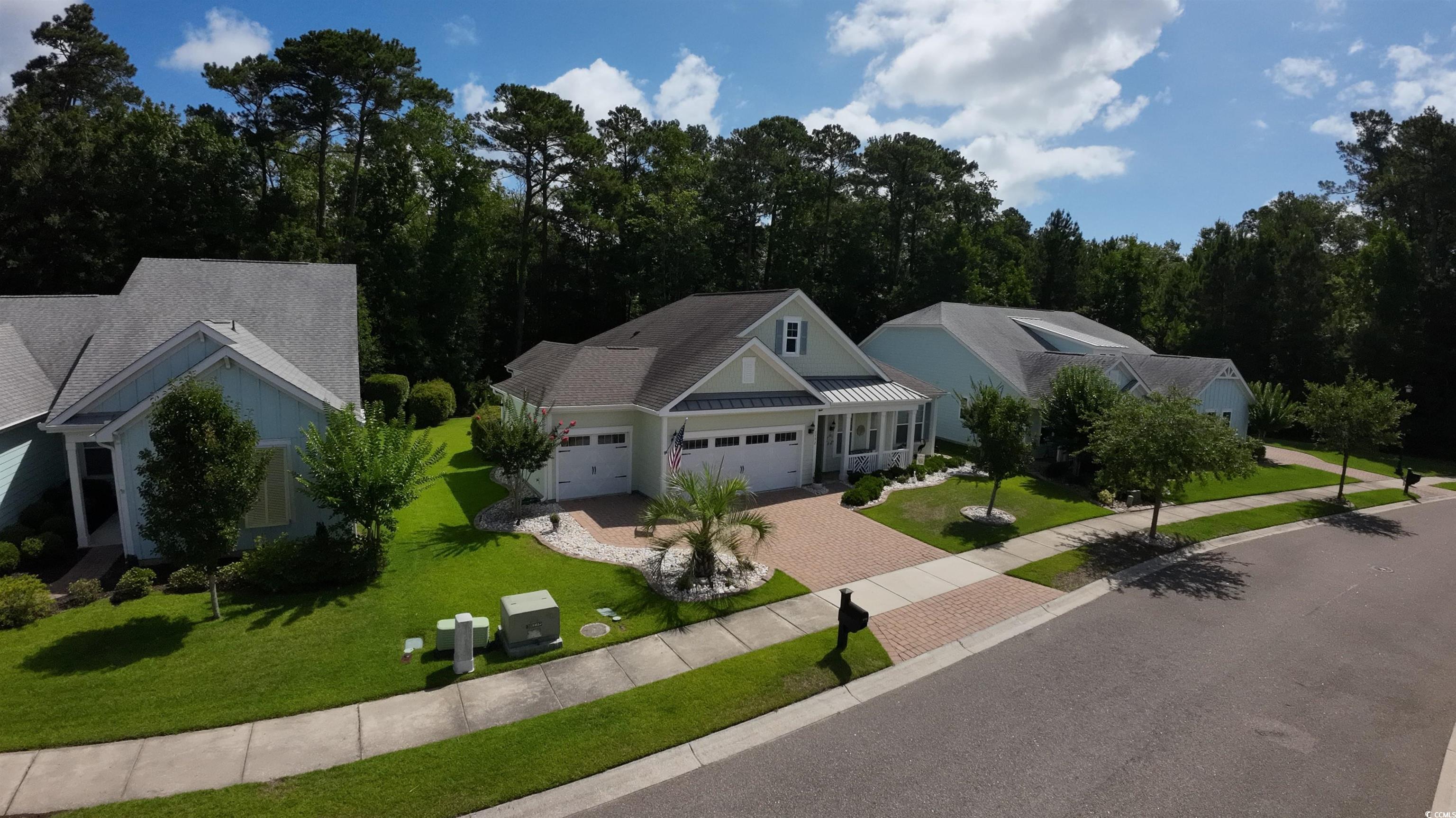 1592 Buckingham Avenue Myrtle Beach, SC 29577 - Photo 33 of 37 View of front of home with a garage and a front la