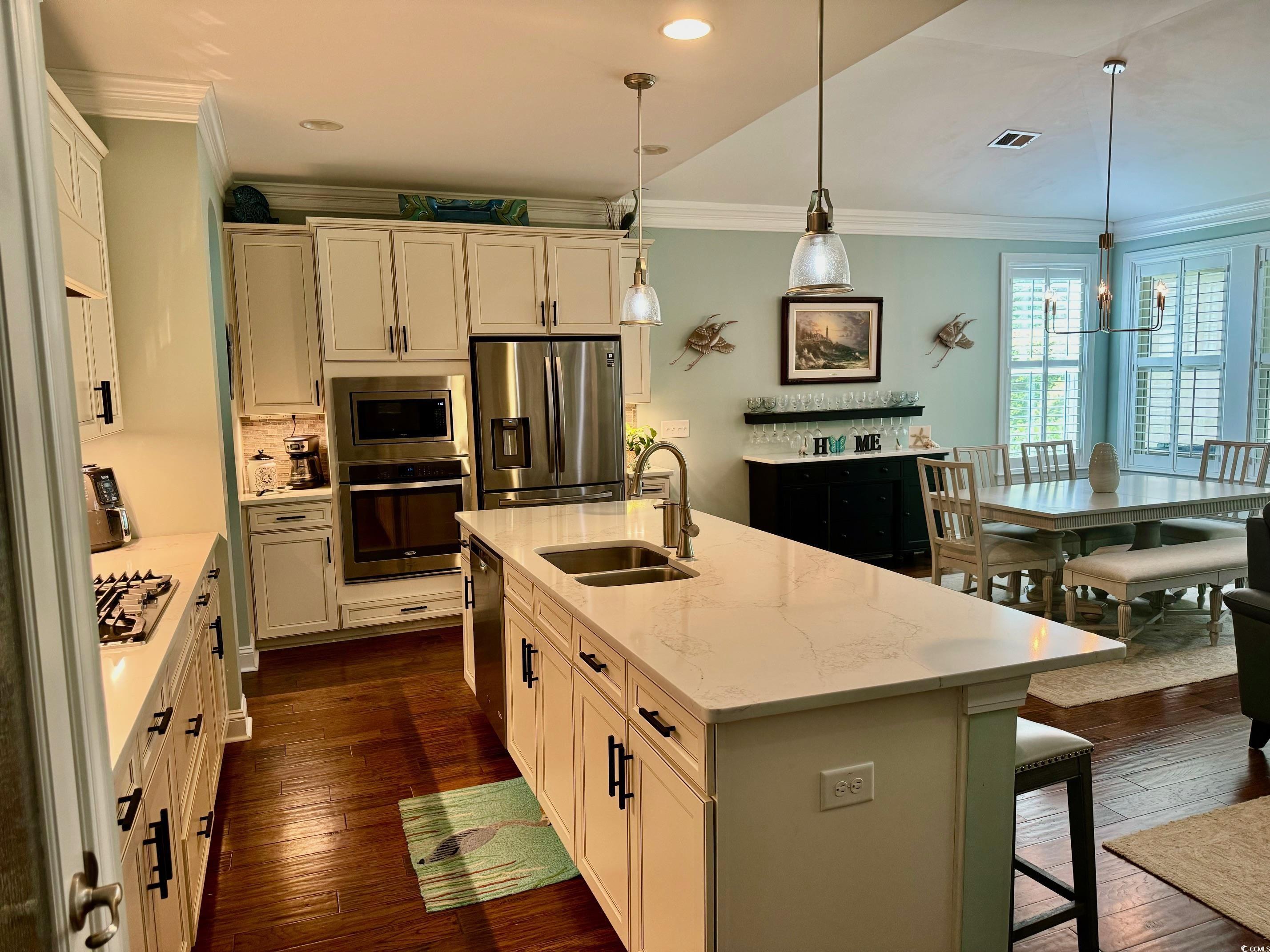 1592 Buckingham Avenue Myrtle Beach, SC 29577 - Photo 10 of 37 Kitchen featuring appliances with stainless steel
