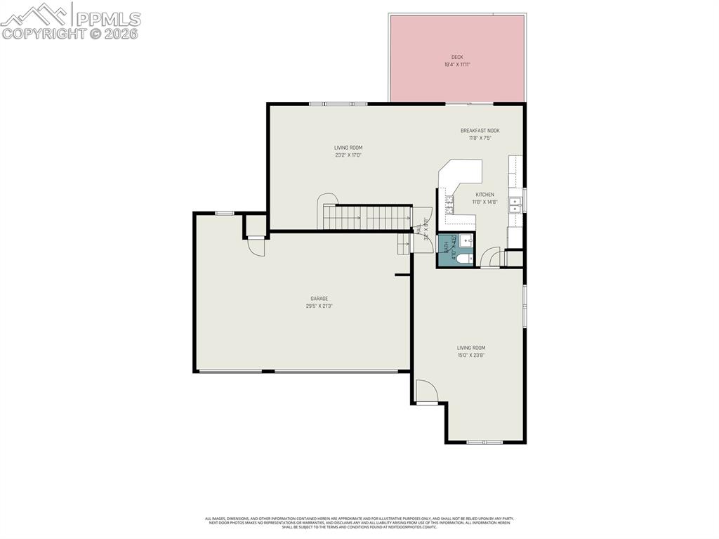 12210 Crystal Downs Road Peyton, CO 80831 - Photo 38 of 40 a picture of floor plan
