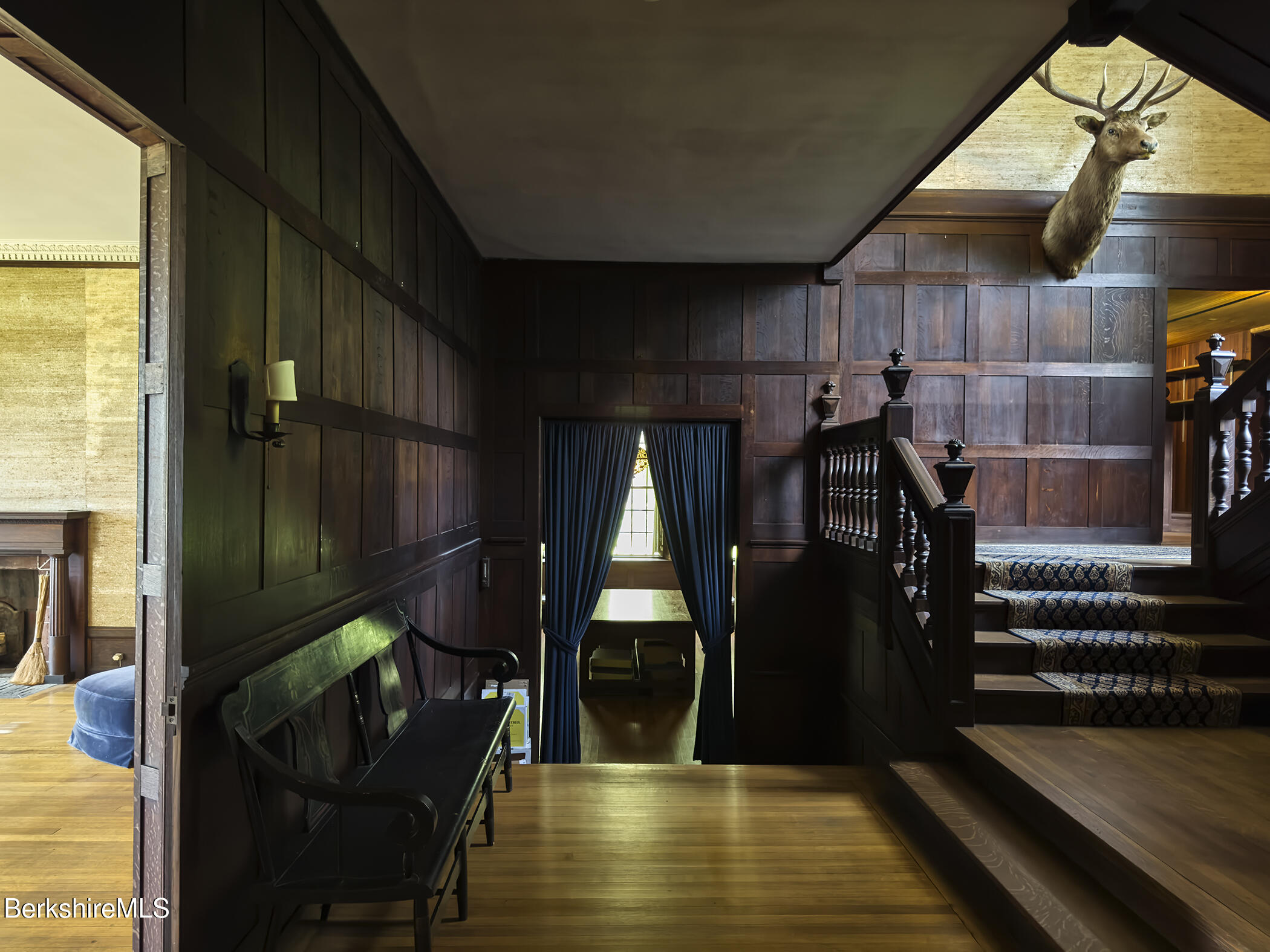 319 Under Mountain Road Lenox, MA 01240 - Photo 28 of 57 a view of entryway and hall with wooden floor