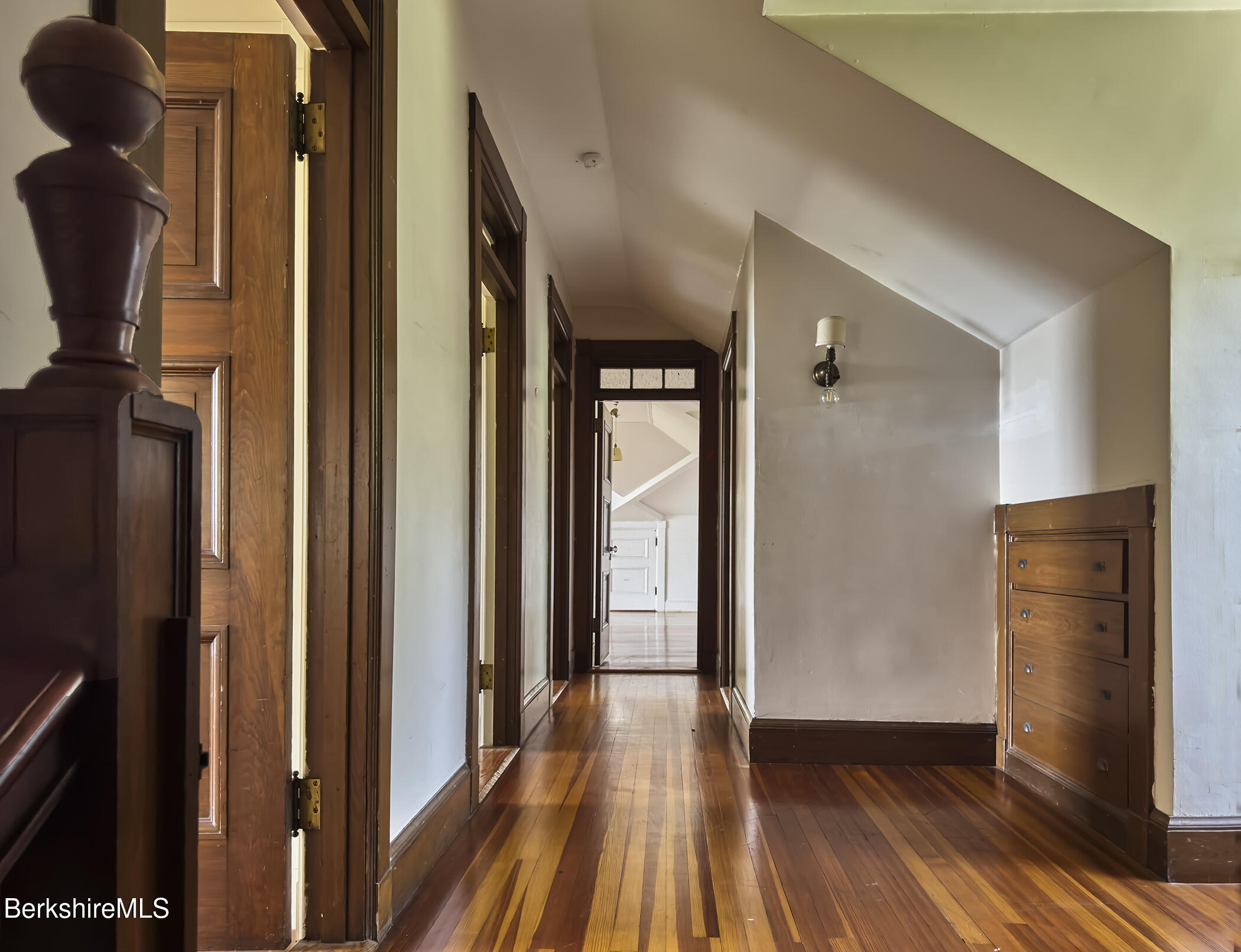 319 Under Mountain Road Lenox, MA 01240 - Photo 40 of 57 a view of hallway with wooden floor