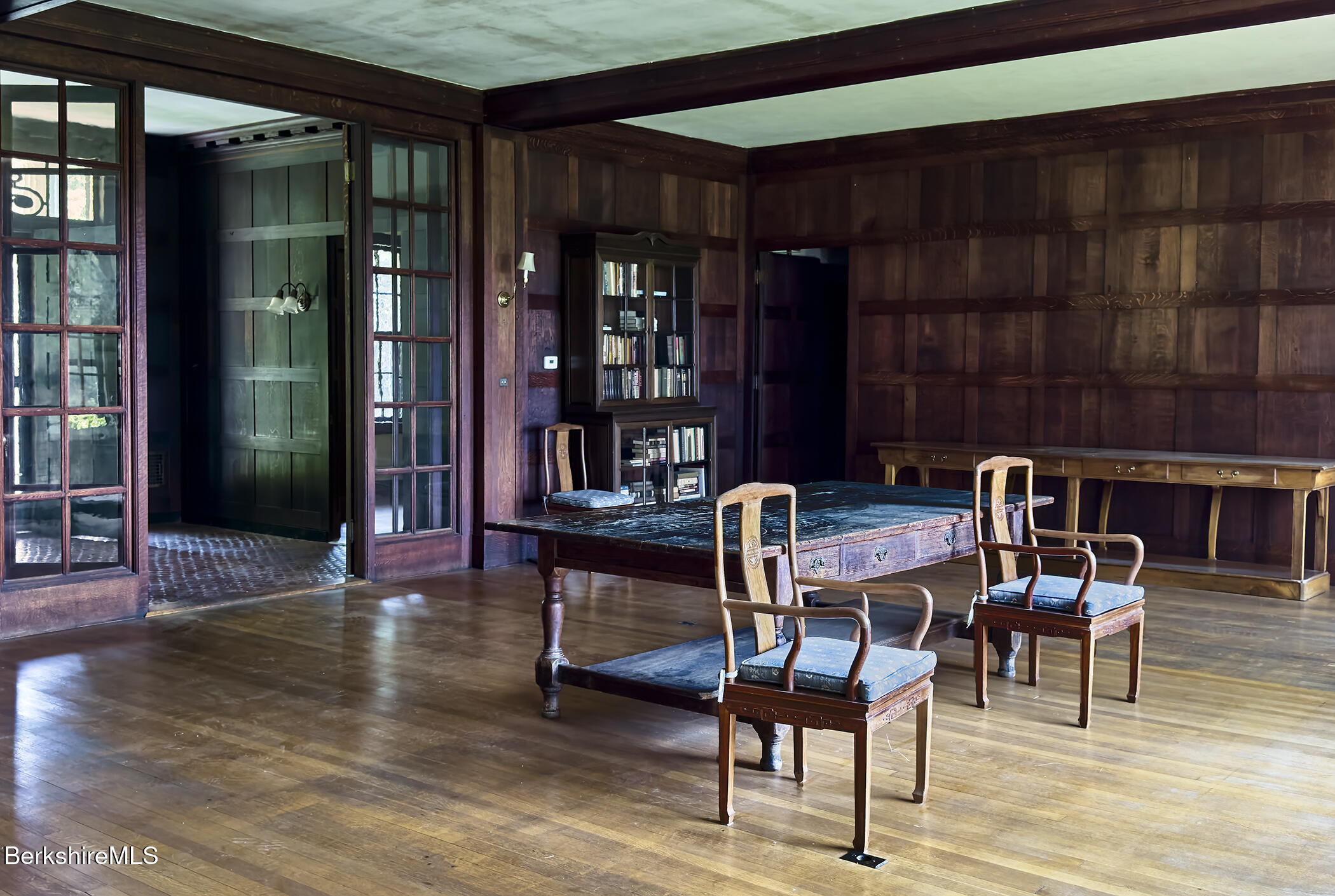 319 Under Mountain Road Lenox, MA 01240 - Photo 10 of 57 a outdoor space with patio the couches and a dining table with balcony view