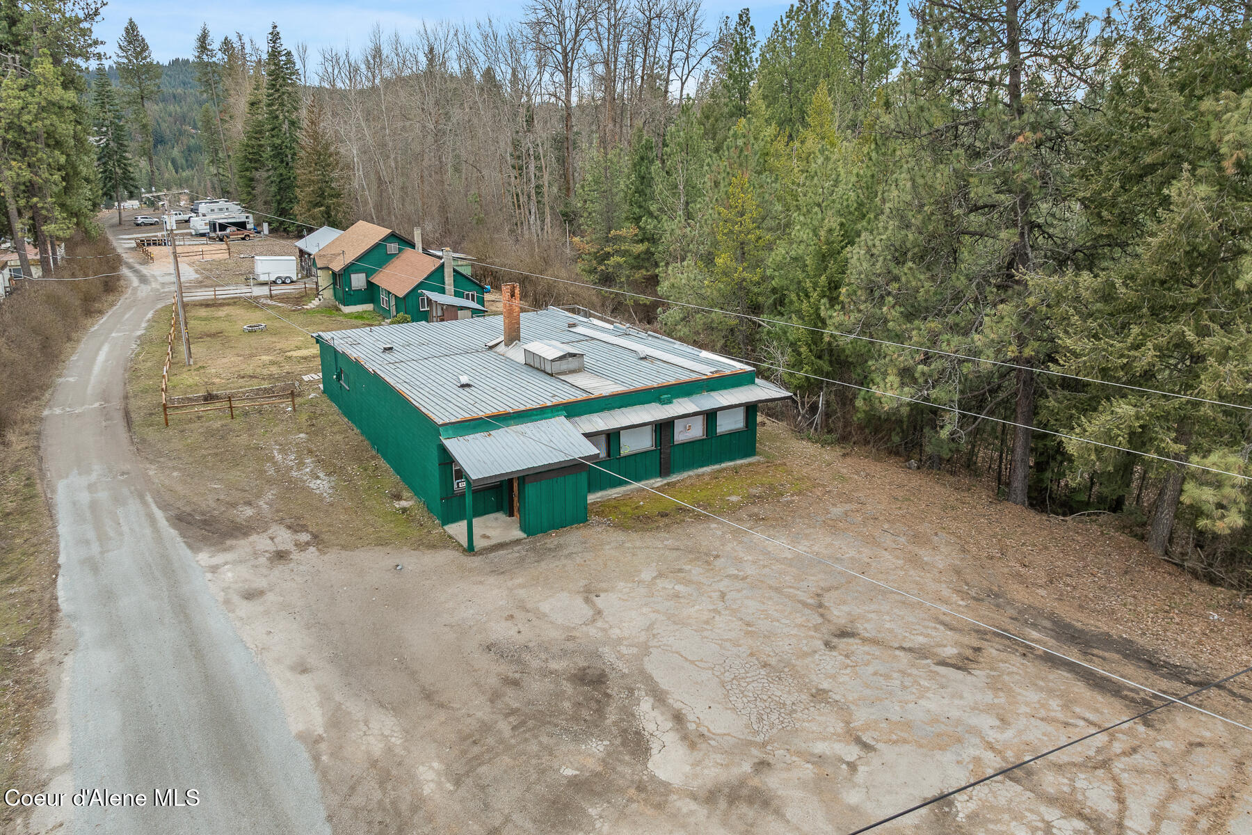 2630 Highway 2 Oldtown, ID 83822 - Photo 31 of 46 Aerial_2630EHwy2-5