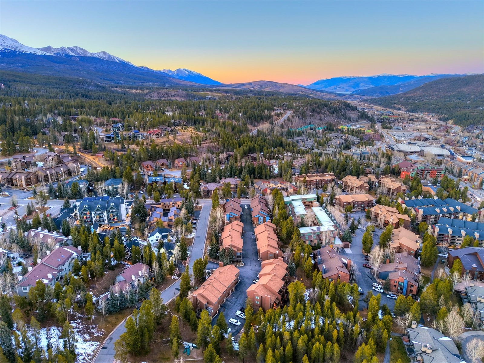 270 Primrose Path, Unit 33B Breckenridge, CO 80424 - Photo 19 of 21 a view of city and mountain
