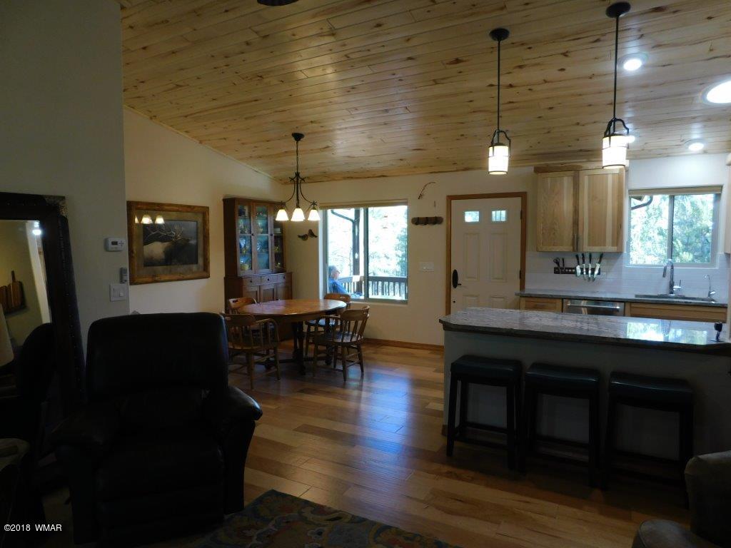 1941 Rim View Lane Heber, AZ 85928 - Photo 21 of 41 a living room with furniture and wooden floor