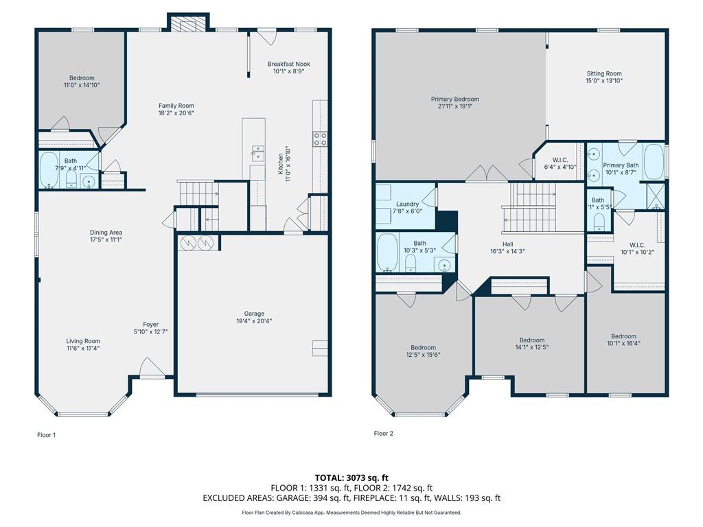 184 Amelia Drive Byron, GA 31008 - Photo 40 of 43 view of a kitchen with refrigerator and washer