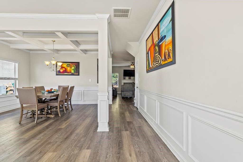 184 Amelia Drive Byron, GA 31008 - Photo 6 of 43 a view of a dining room with furniture and wooden floor