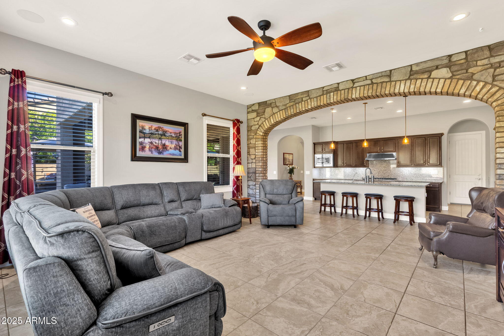 22322 East Rosa Road Queen Creek, AZ 85142 - Photo 17 of 83 a living room with furniture