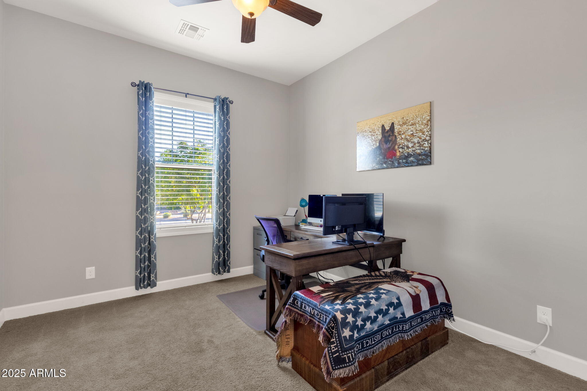 22322 East Rosa Road Queen Creek, AZ 85142 - Photo 41 of 83 a bedroom with bed and a window