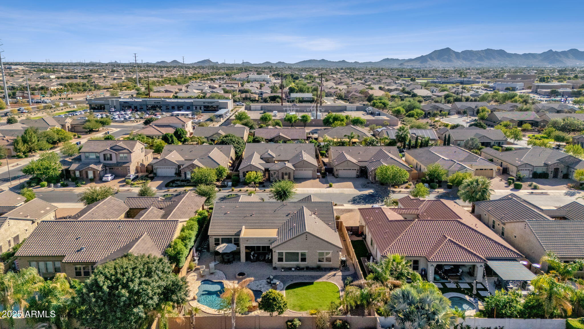22322 East Rosa Road Queen Creek, AZ 85142 - Photo 61 of 83 an aerial view of multiple house