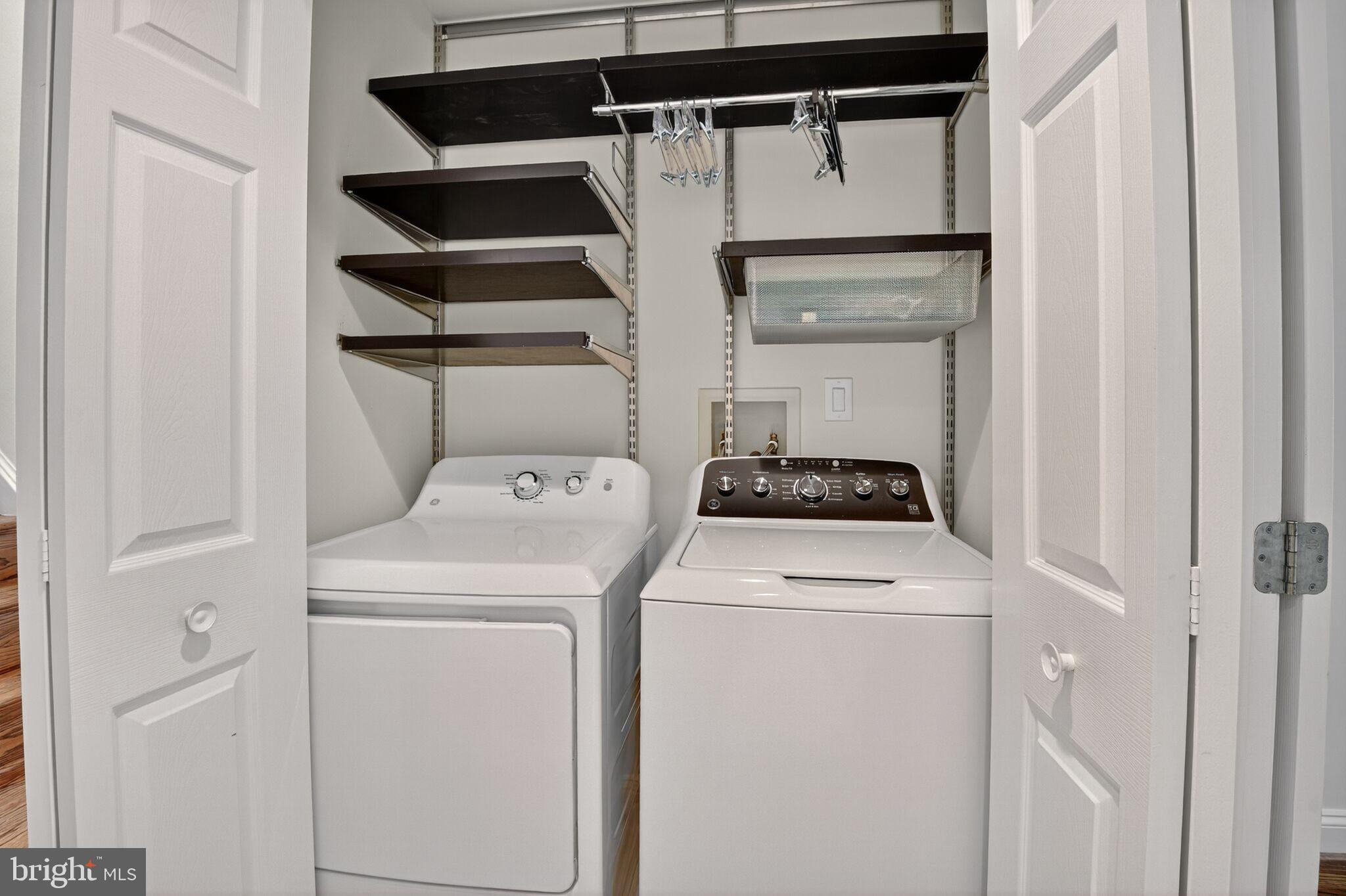 4015 Mansion Drive Northwest Washington, DC 20007 - Photo 21 of 34 a utility room with dryer and washer