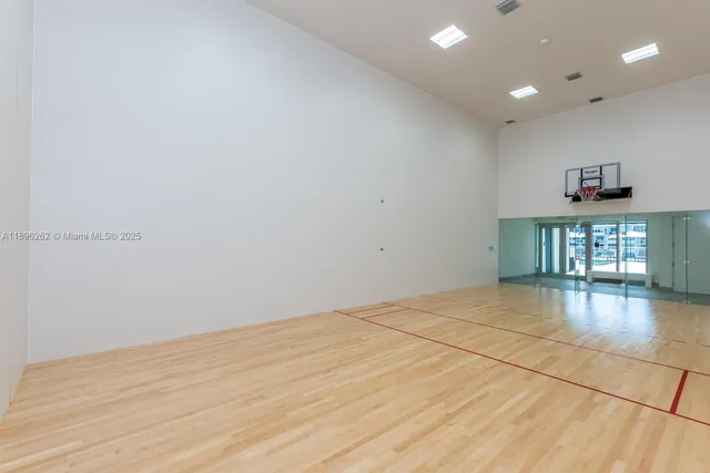 a view of empty room