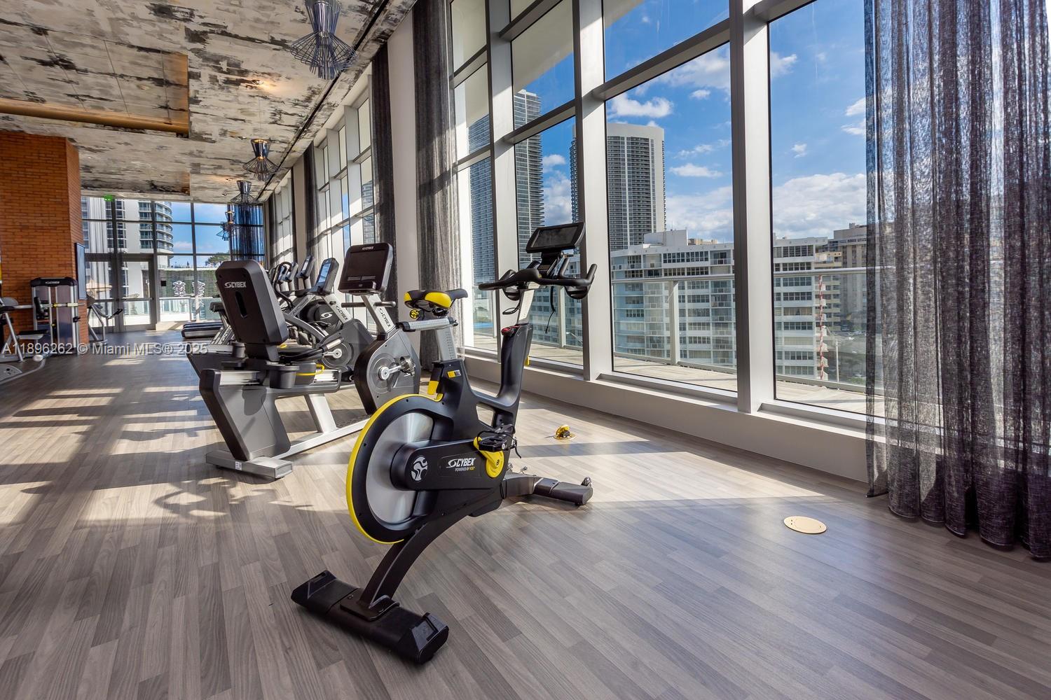 4010 South Ocean Drive, Unit R2004 Hollywood, FL 33019 - Photo 34 of 34 a view of a room with gym equipment