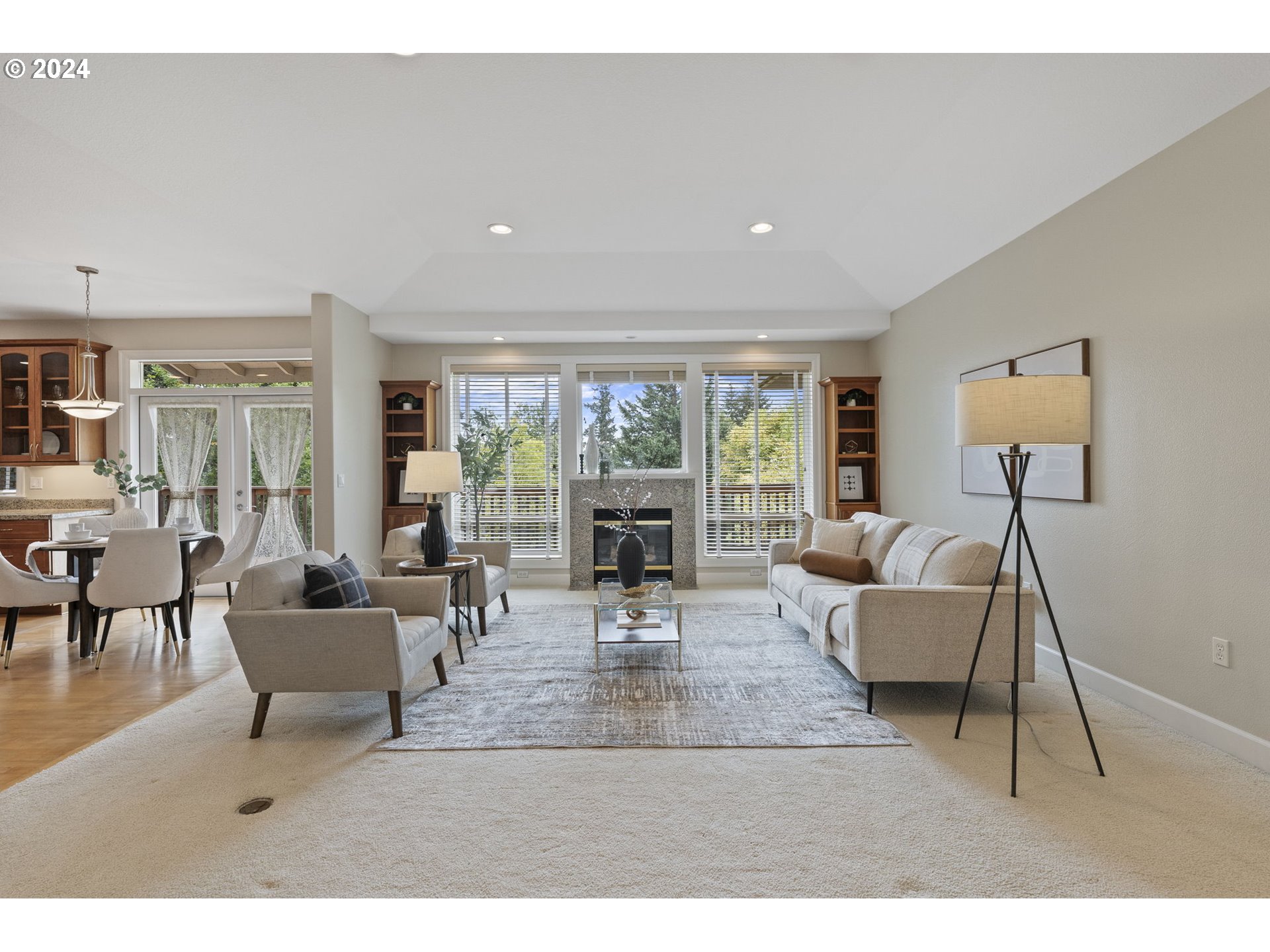2250 Crestview Drive West Linn, OR 97068 - Photo 16 of 48 a living room with furniture and a large window