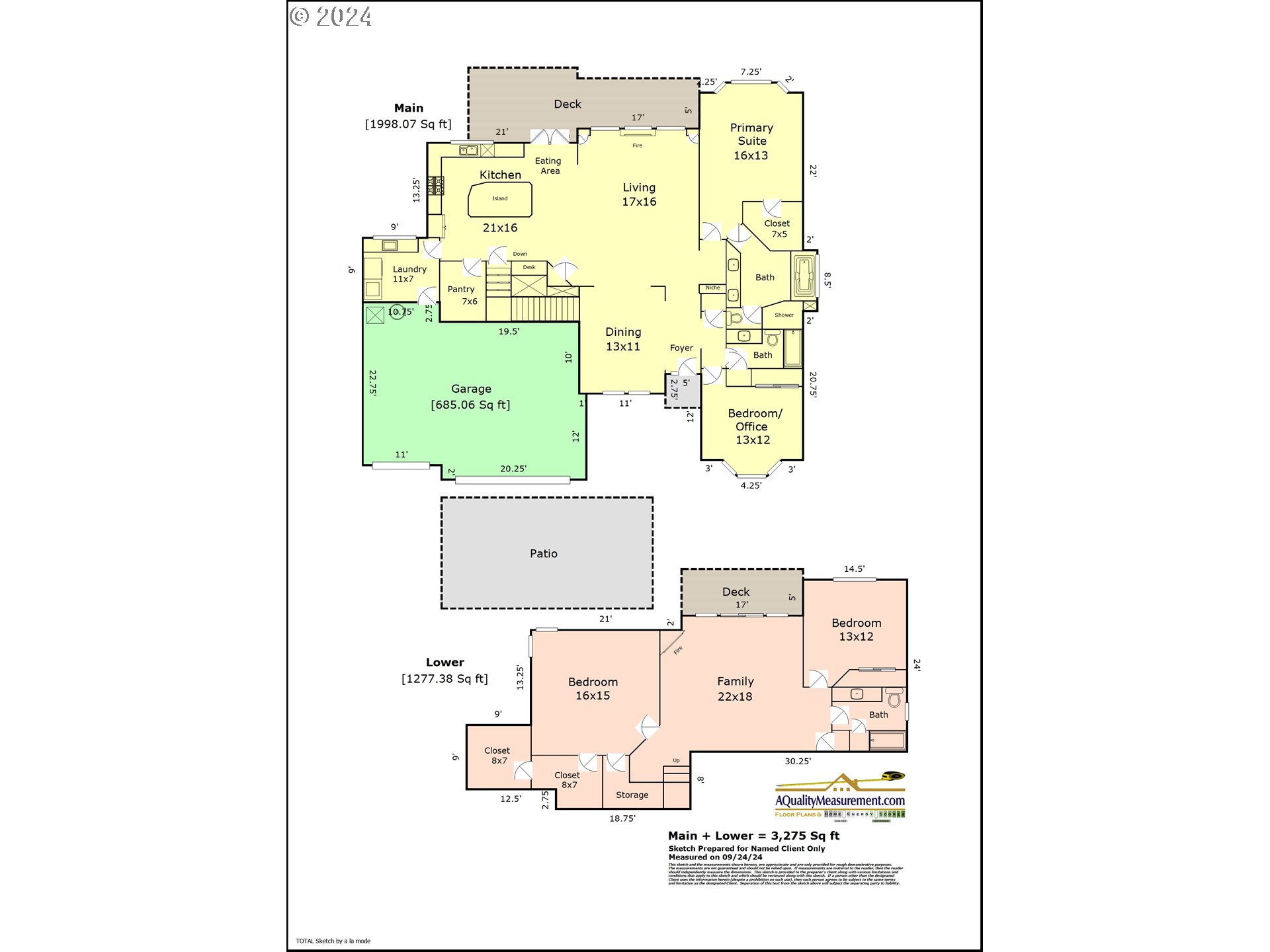 2250 Crestview Drive West Linn, OR 97068 - Photo 48 of 48 a picture of a floor plan