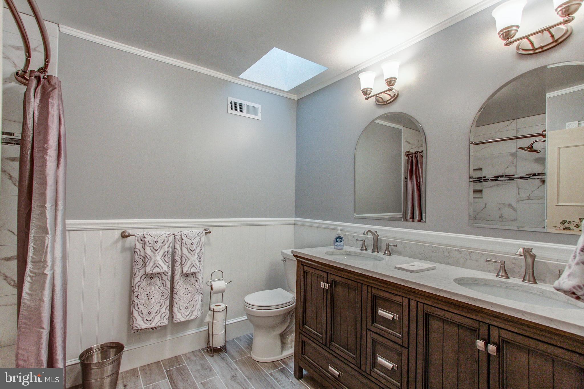 1844 Bertram Road Huntingdon Valley, PA 19006 - Photo 13 of 35 Remodeled Hall Bath