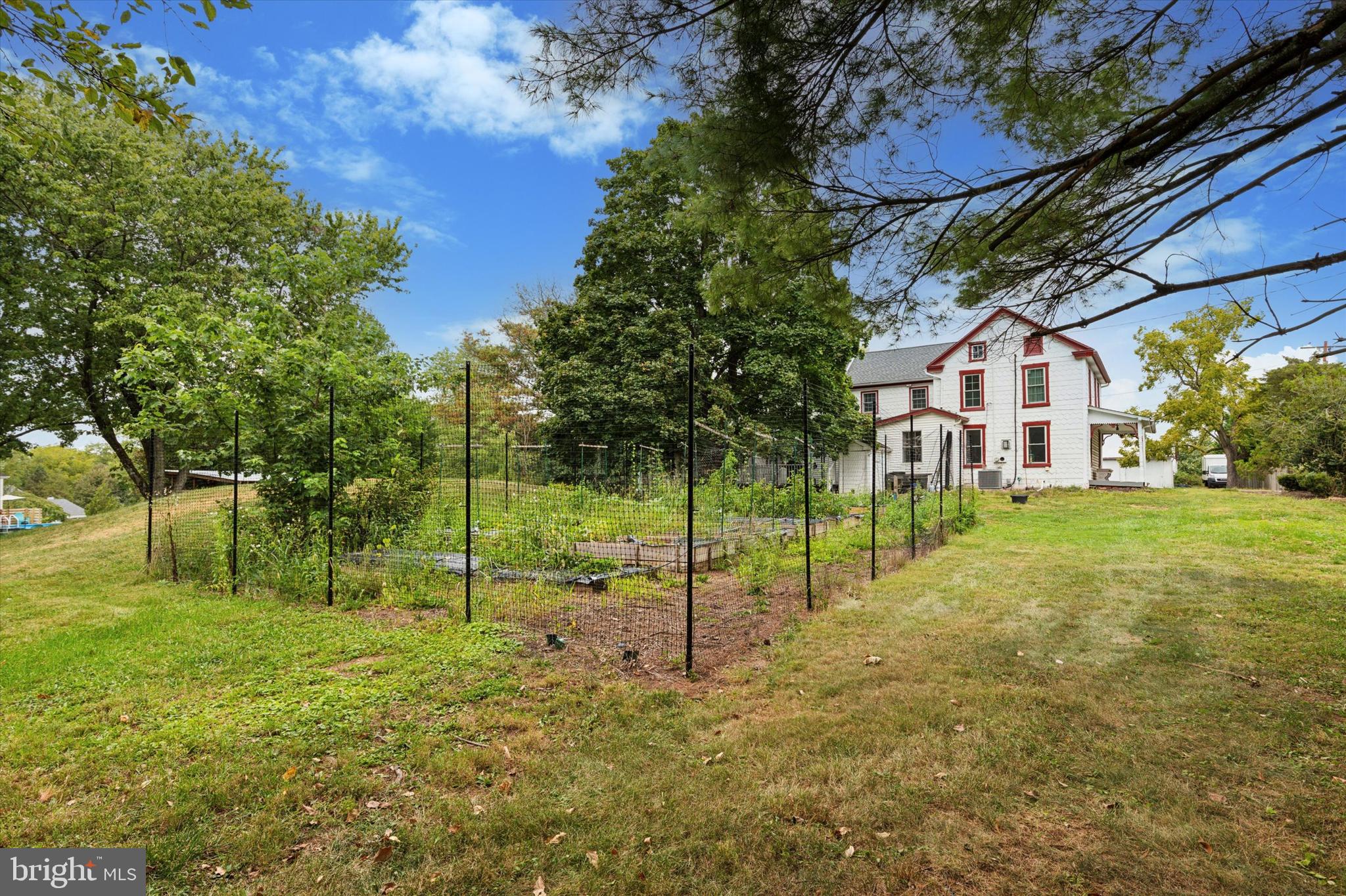 1926 Allentown Road Hatfield, PA 19440 - Photo 44 of 56 Kitchen garden with raised beds and 9' deer fence
