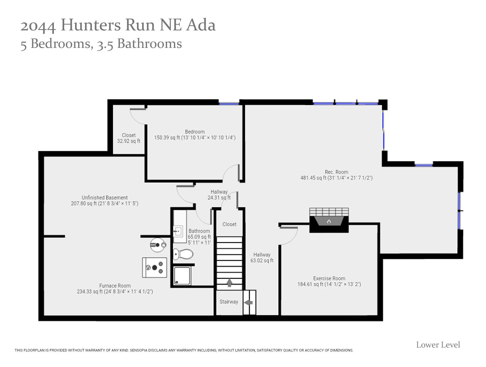 2044 Hunters Run Northeast Ada, MI 49301 - Photo 43 of 49 2044 Hunter Run - Basement