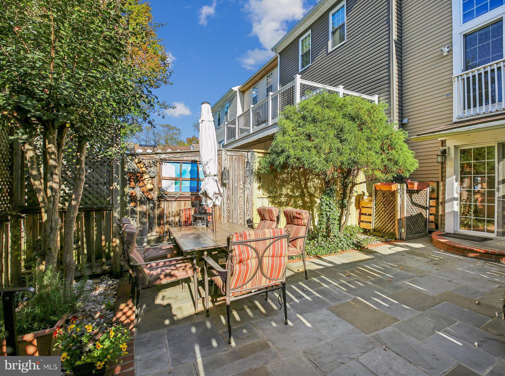 30 Spring Street Gaithersburg, MD 20877 - Photo 13 of 41 Large Patio with Ample Space for Outdoor Dining