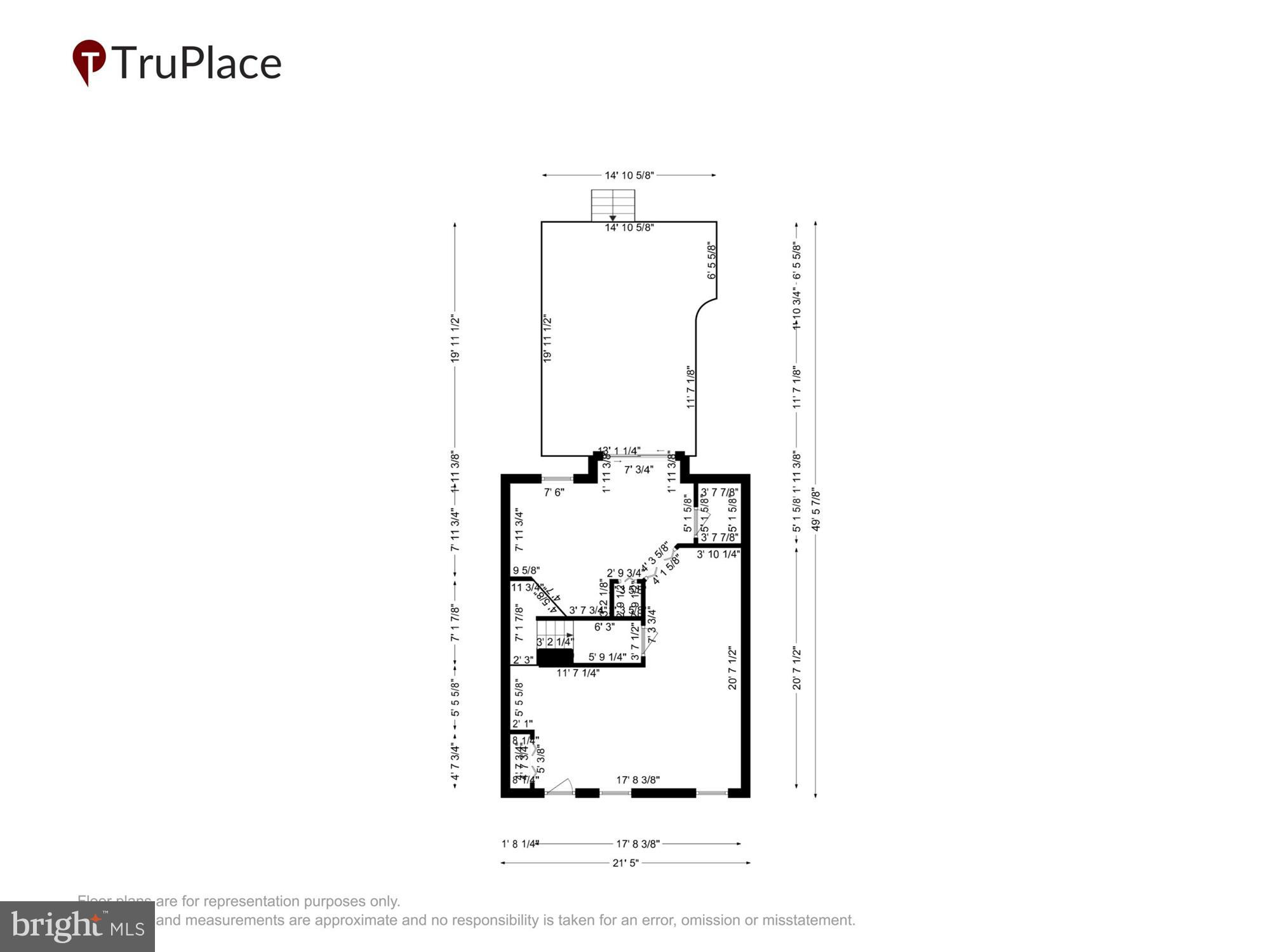 30 Spring Street Gaithersburg, MD 20877 - Photo 37 of 41 Main Level (Dimension)