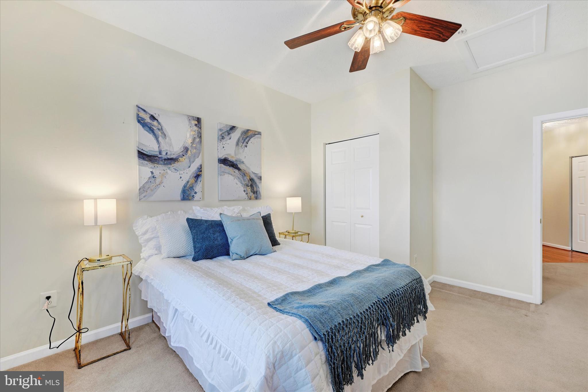 9606 Haven Farm Road, Unit 9606M Perry Hall, MD 21128 - Photo 25 of 49 a bedroom with a bed and window