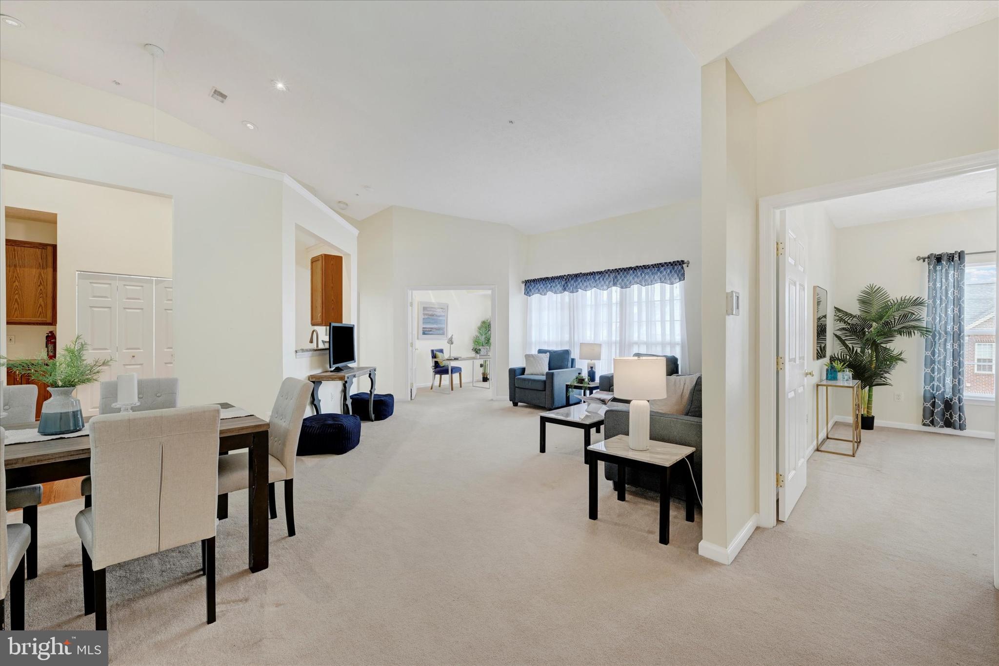 9606 Haven Farm Road, Unit 9606M Perry Hall, MD 21128 - Photo 6 of 49 a living room with furniture and a large window