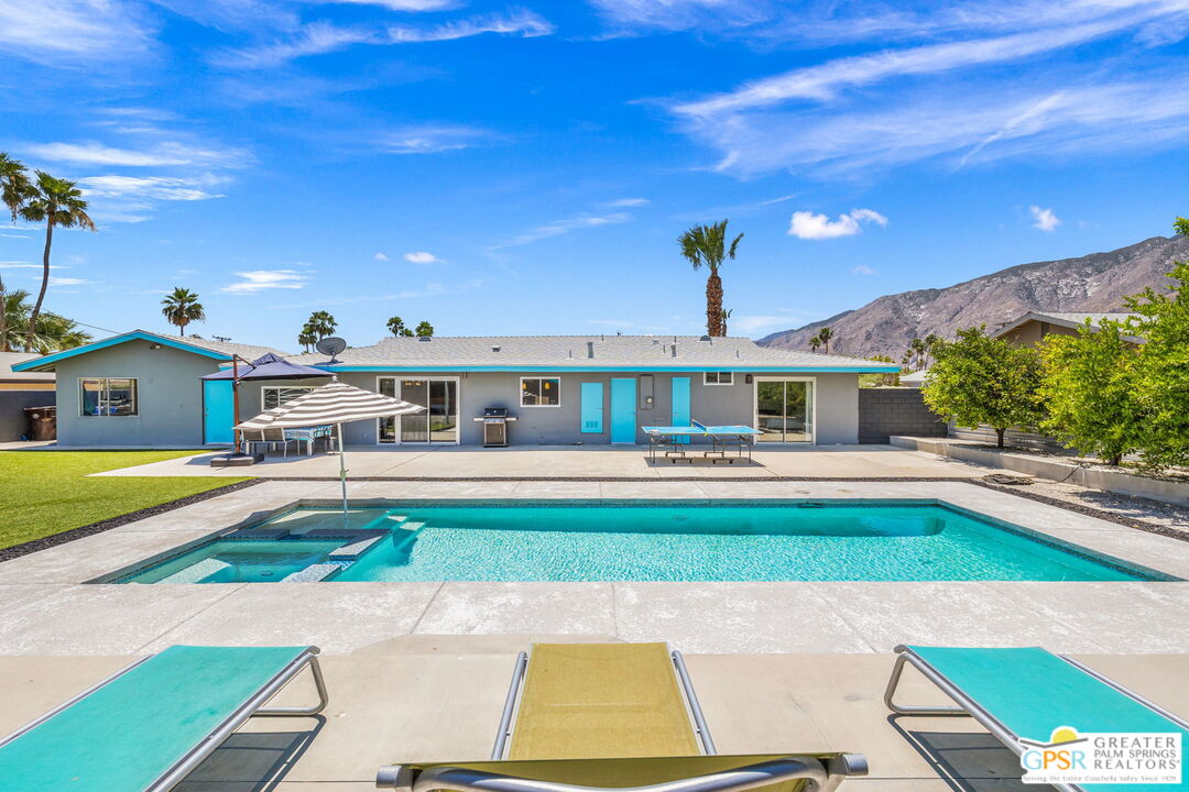 490 East Molino Road Palm Springs, CA 92262 - Photo 2 of 47 a view of yard with swimming pool