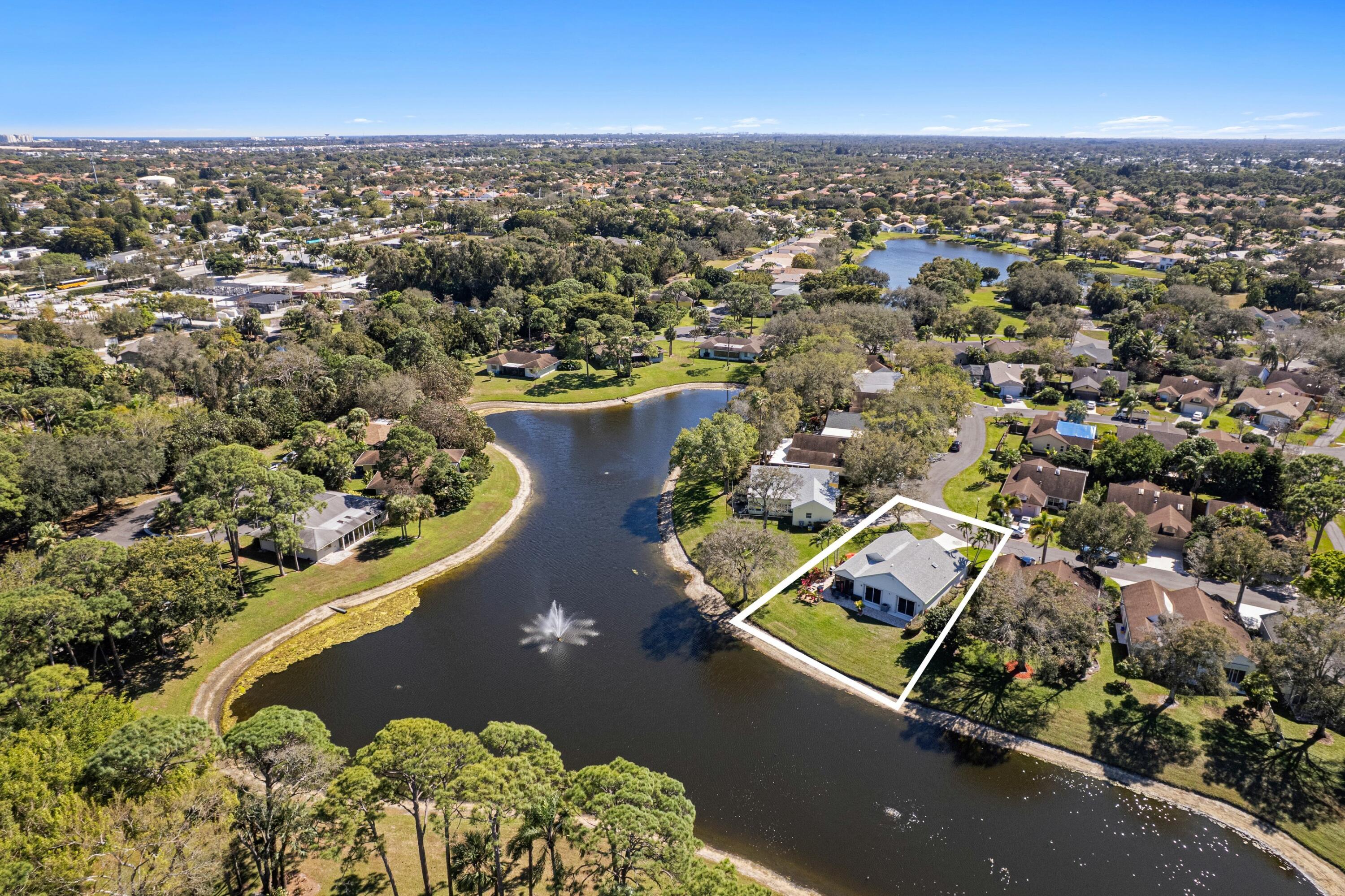 7676 Kings Ride Boynton Beach, FL 33436 - Photo 29 of 41 an aerial view of residential houses with outdoor space