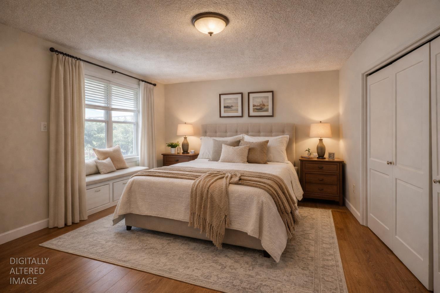 5900 Washington Road Turlock, CA 95382 - Photo 58 of 63 a bedroom with a large bed and a window