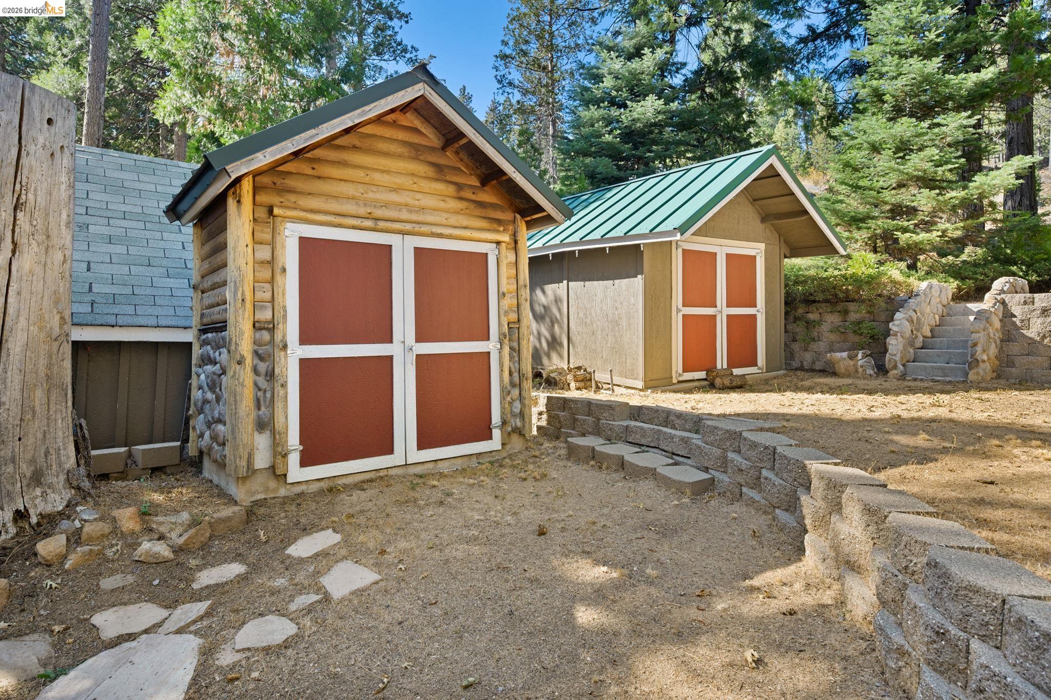 25972 Long Barn Road Long Barn, CA 95335 - Photo 32 of 36 Two outbuildings for storing all your summer and winter toys and equipment.