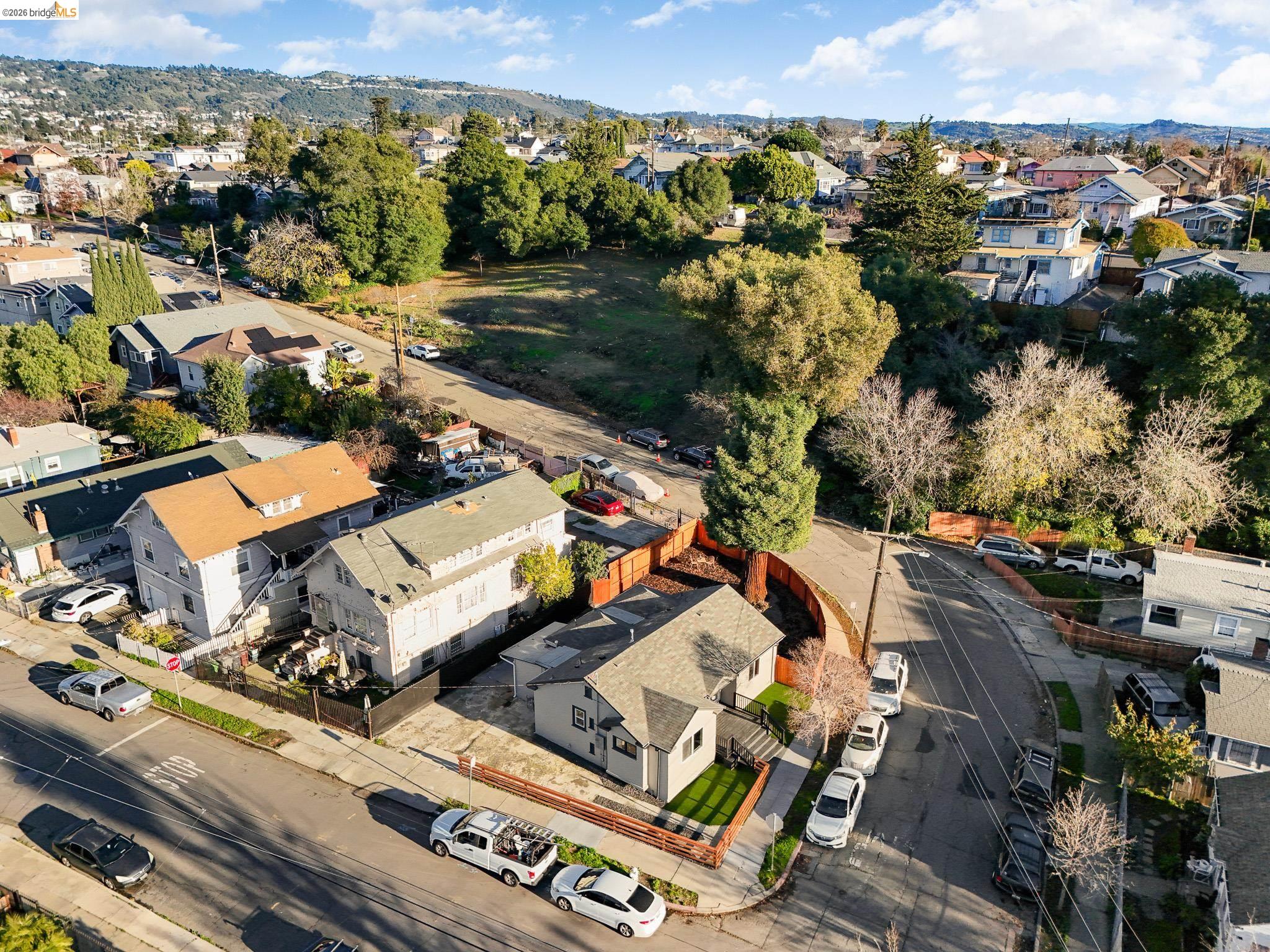 2151 Santa Rita Street Oakland, CA 94601 - Photo 38 of 46 Aerial view of residential area