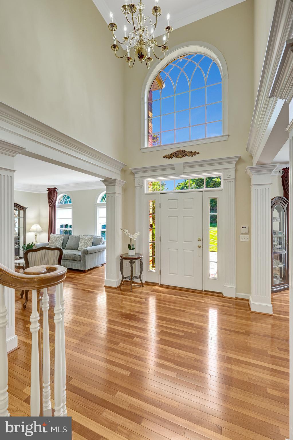13650 Independence Ridge Nokesville, VA 20181 - Photo 8 of 98 Two-Story Foyer with Arched Window