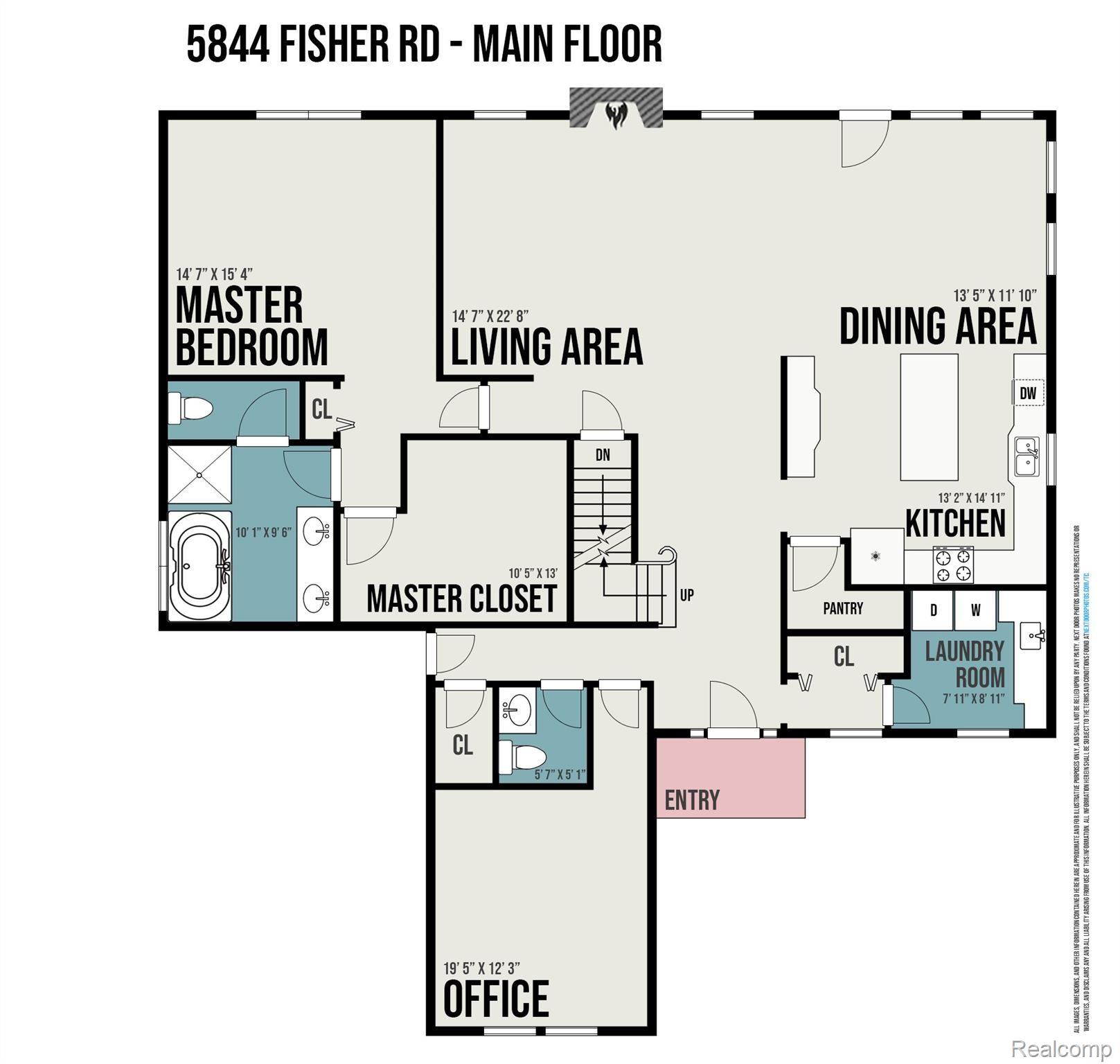 5844 Fisher Road Howell, MI 48855 - Photo 56 of 58 Main Floor.jpg