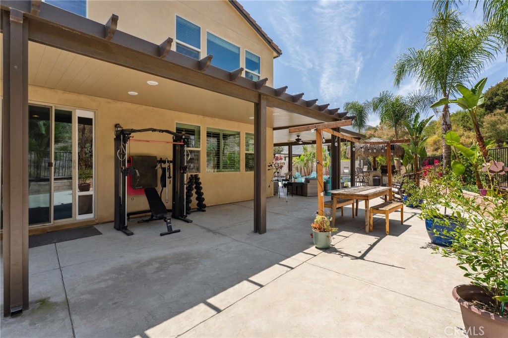 11266 Hutton Road Corona, CA 92883 - Photo 24 of 33 a view of a room with gym equipment