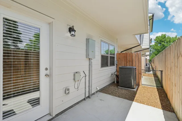 a view of a entryway door of the house