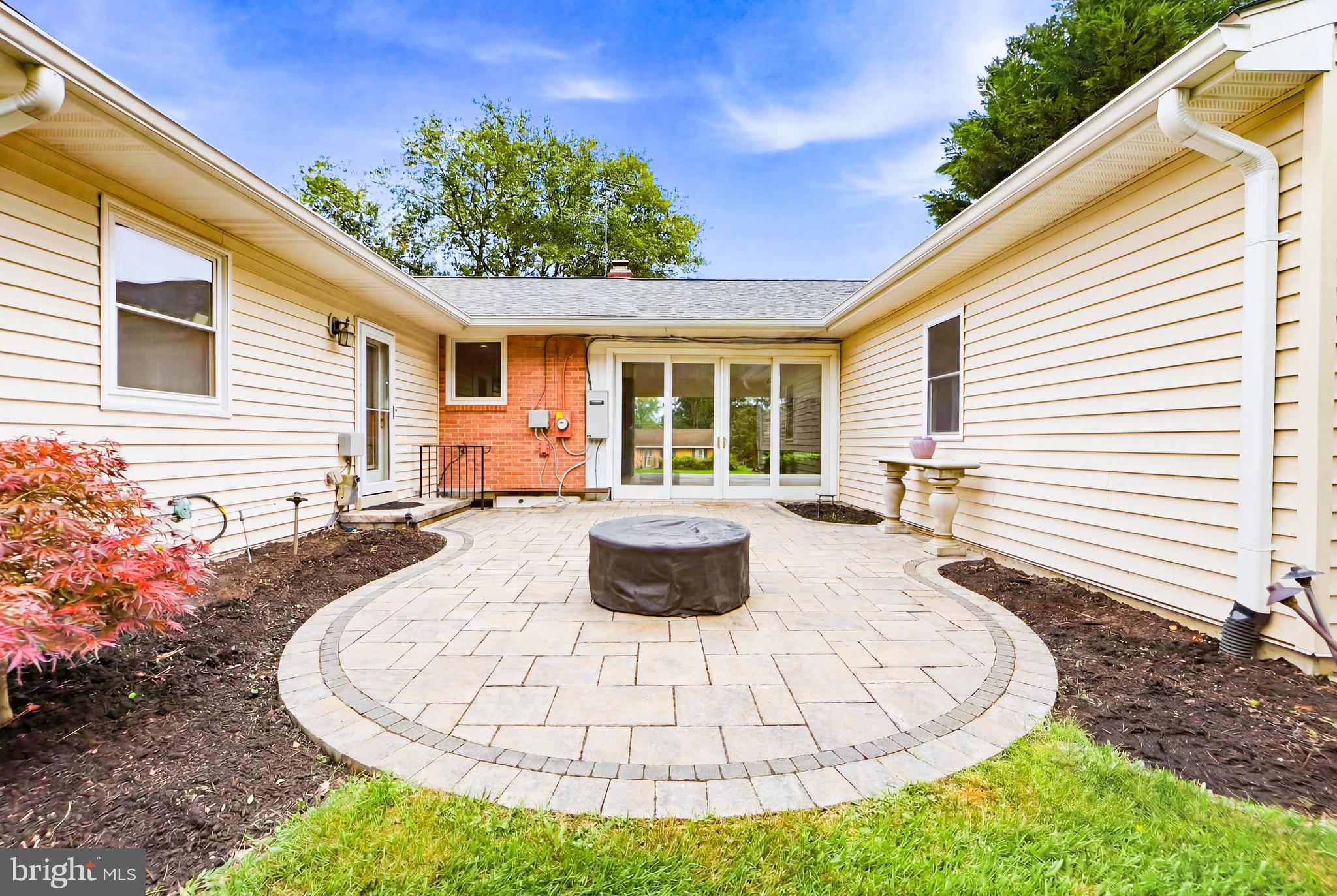2508 Redmiles Drive Silver Spring, MD 20905 - Photo 33 of 44 Paved patio with fire pit