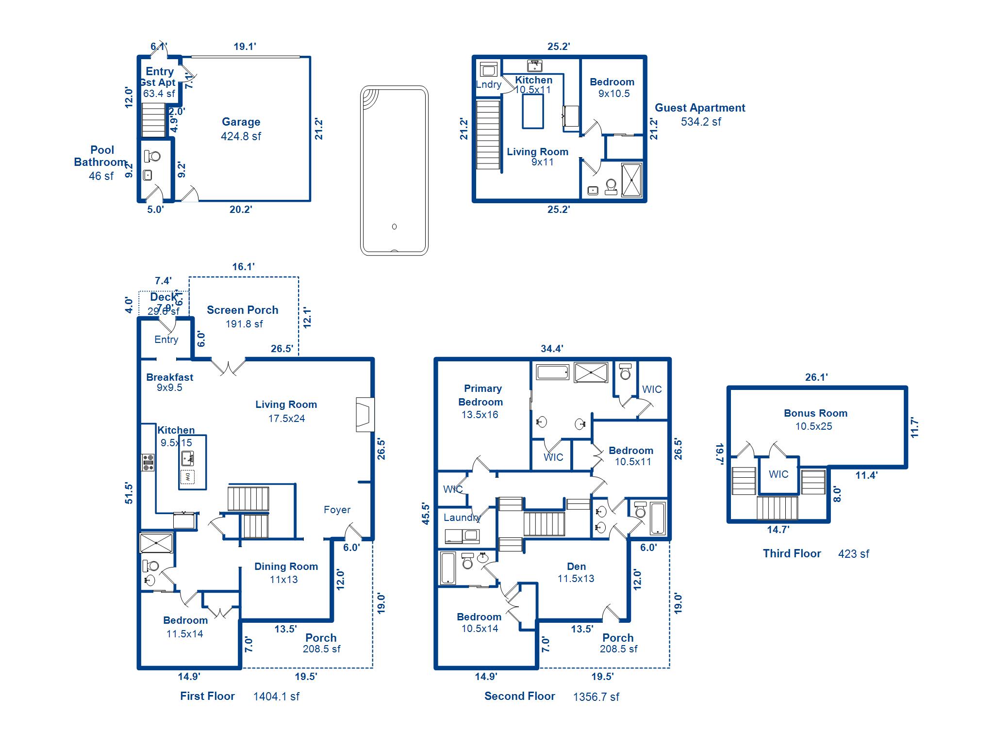 1379 Rivella Drive Mount Pleasant, SC 29464 - Photo 87 of 87 Floor Plans