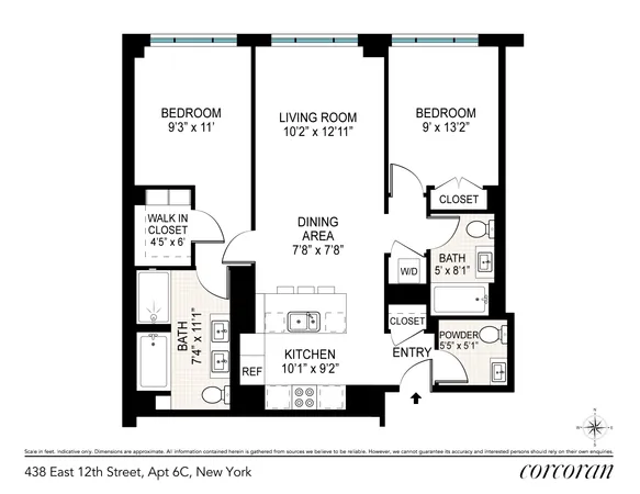 $2,625,000 | 438 East 12th Street, Unit 6C | East Village
