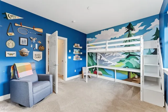 a view of a city from a balcony