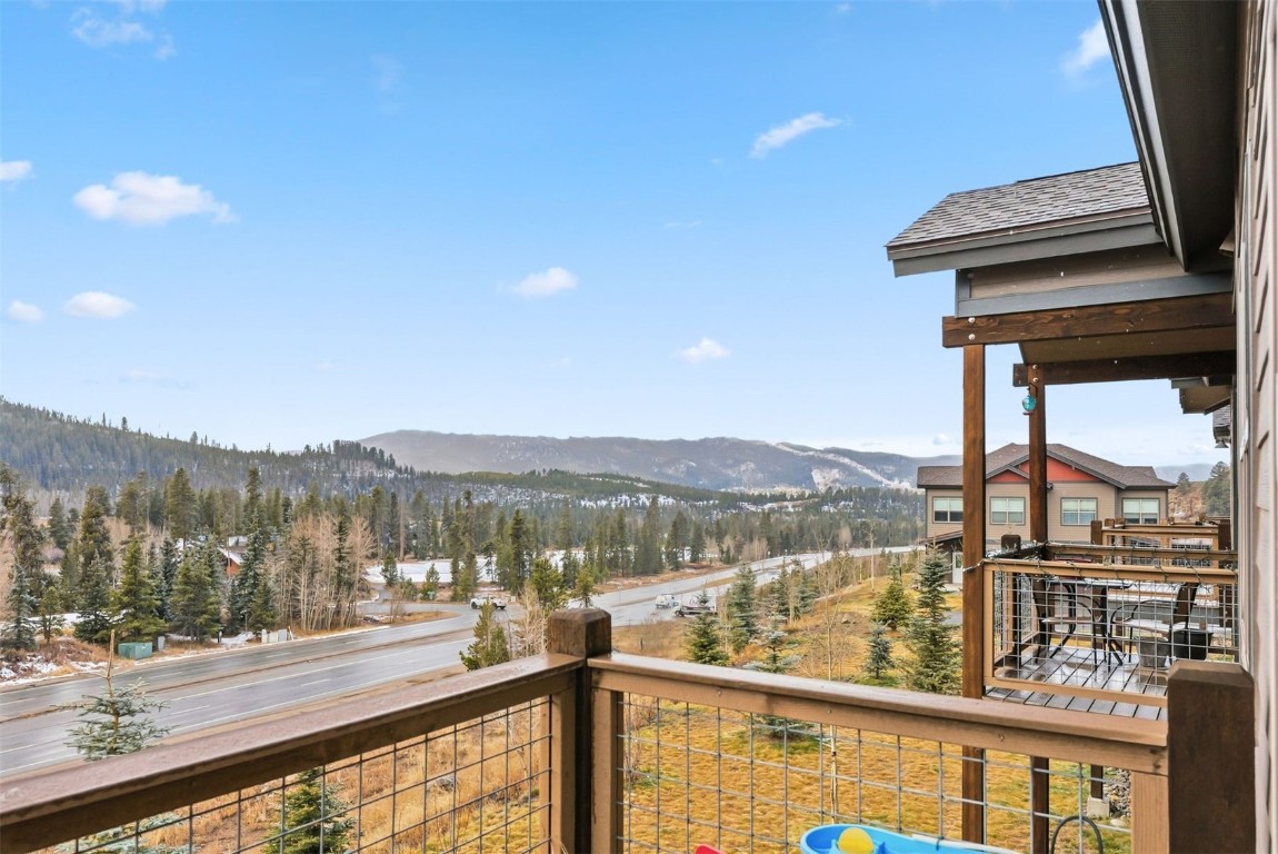 119 Wayback Drive, Unit 119 Keystone, CO 80435 - Photo 26 of 29 a view of a city from a balcony