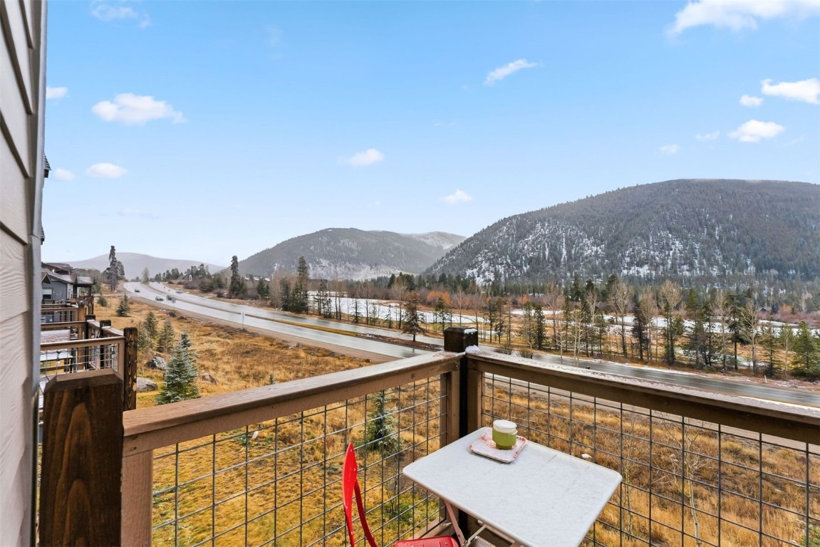 119 Wayback Drive, Unit 119 Keystone, CO 80435 - Photo 27 of 29 a view of a lake from a balcony
