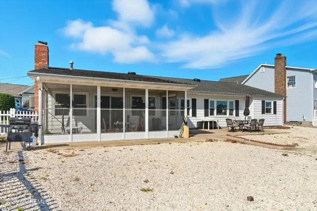 a view of a house with a patio