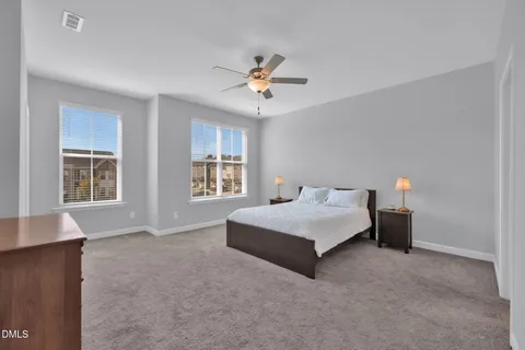 a living room with furniture and window
