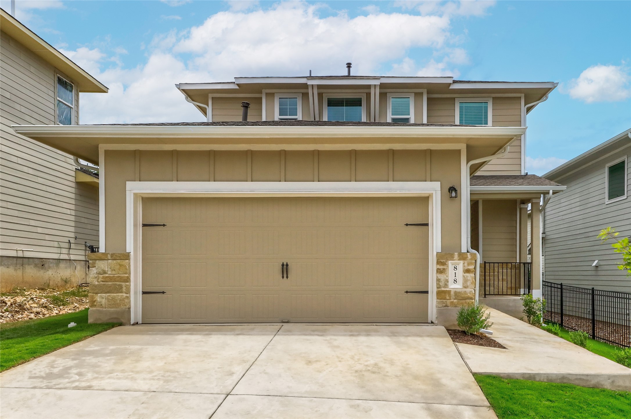 818 Affazia Lane Georgetown, TX 78628 - Photo 2 of 27 a front view of a house with a yard