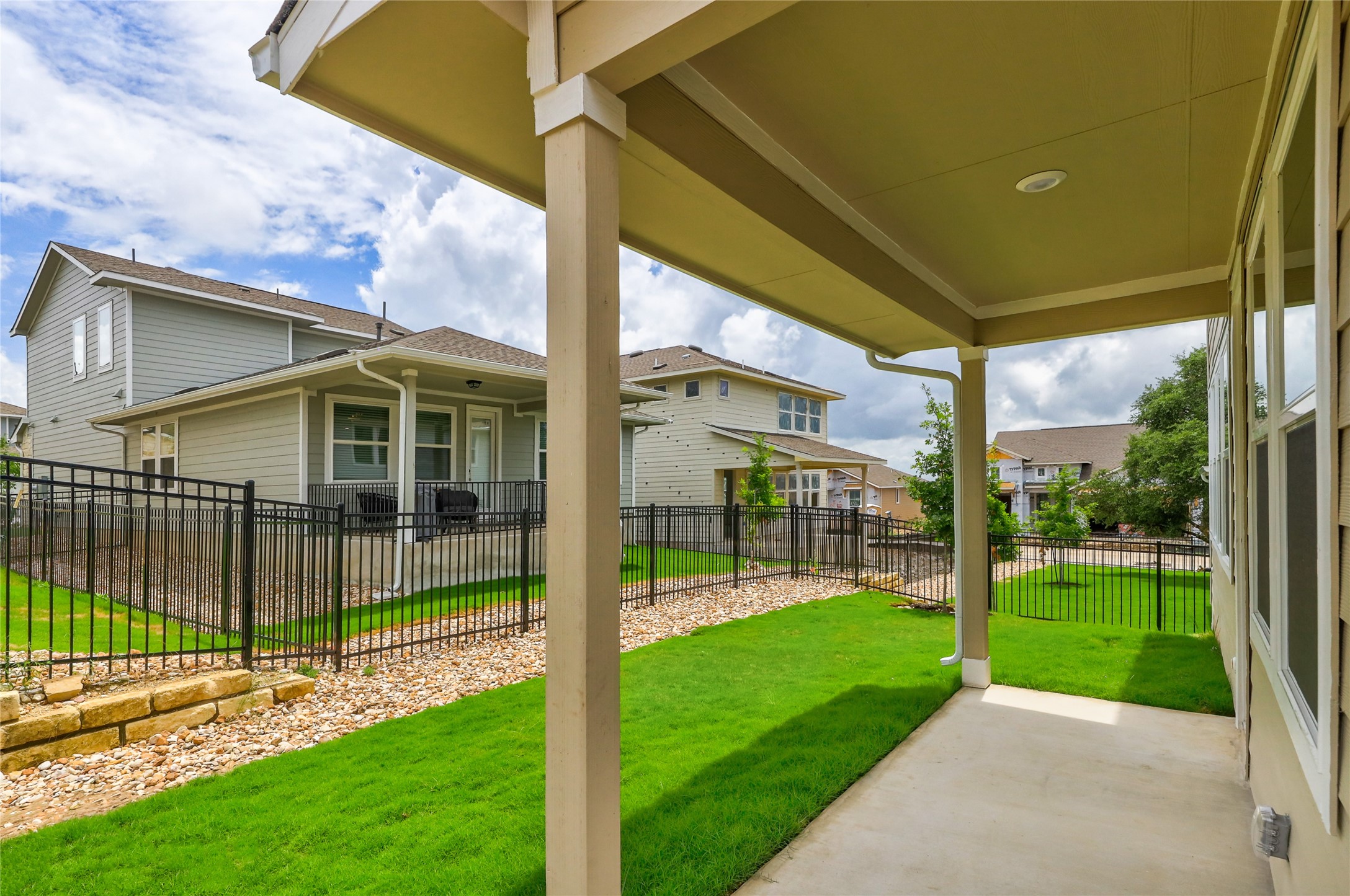 818 Affazia Lane Georgetown, TX 78628 - Photo 23 of 27 a view of a house with a big yard and a large tree front of it