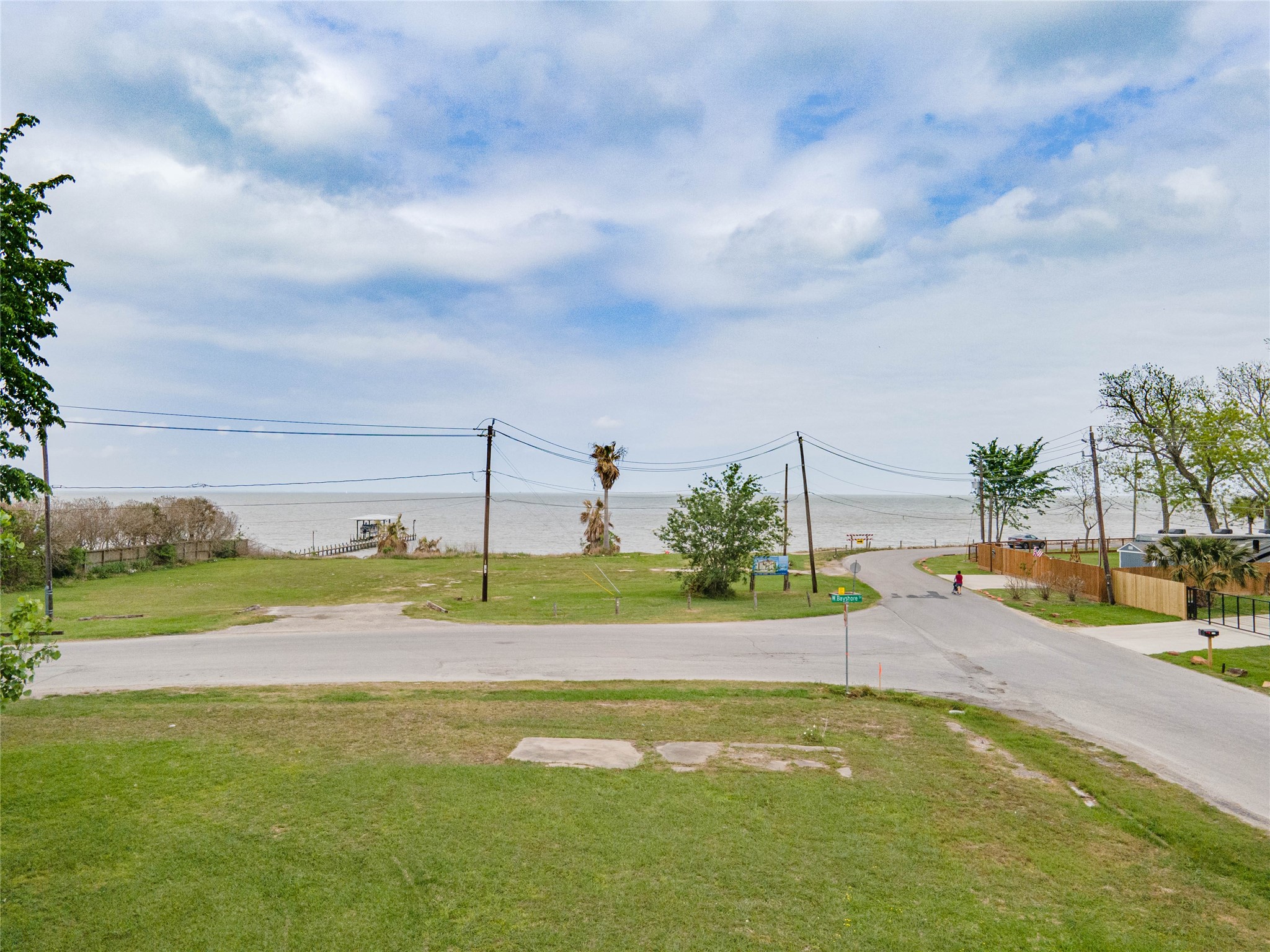 a view of a swimming pool with an outdoor space and seating area