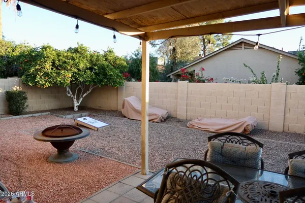a view of outdoor space and patio