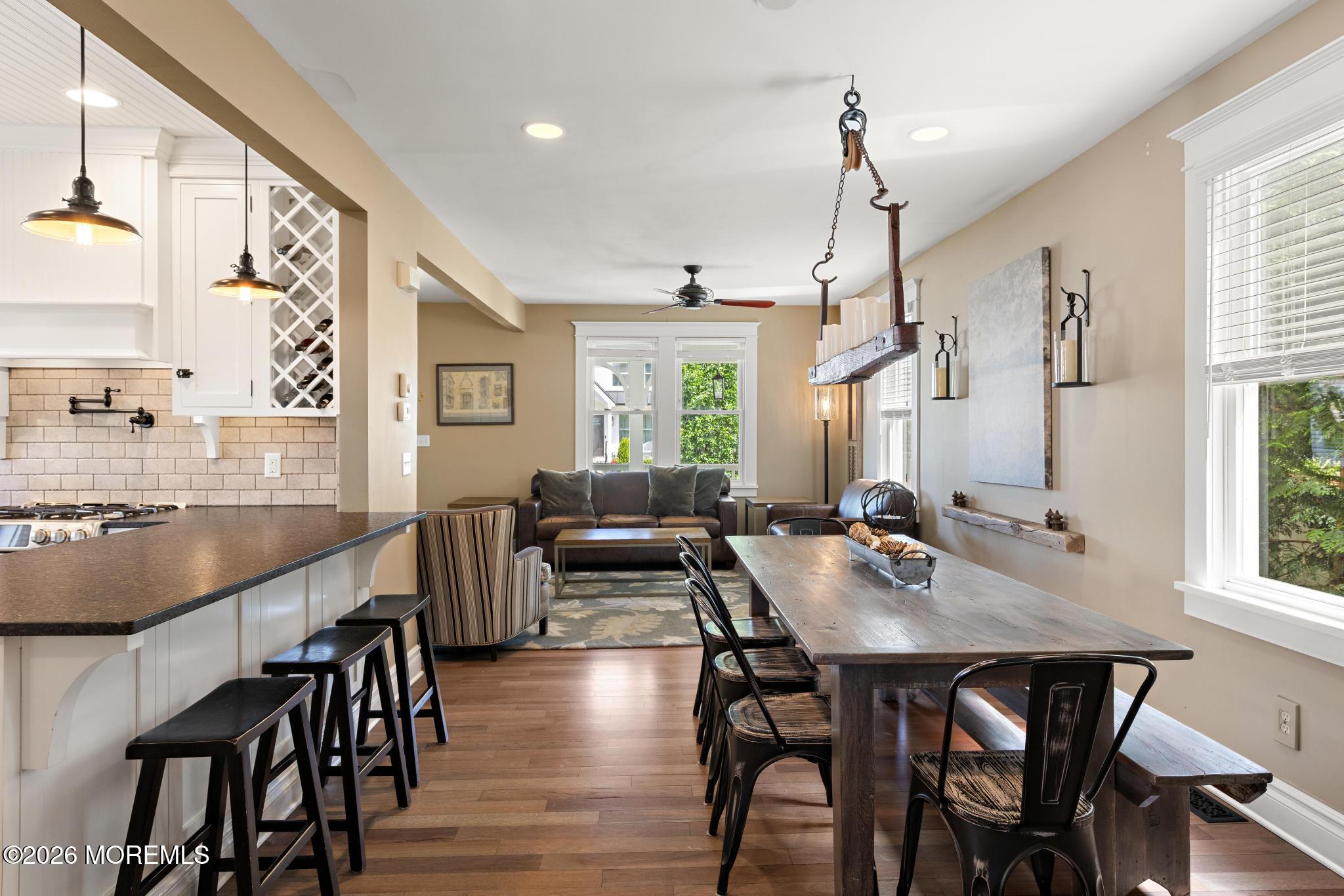 69 Foster Street Red Bank, NJ 07701 - Photo 10 of 56 dining towards living room