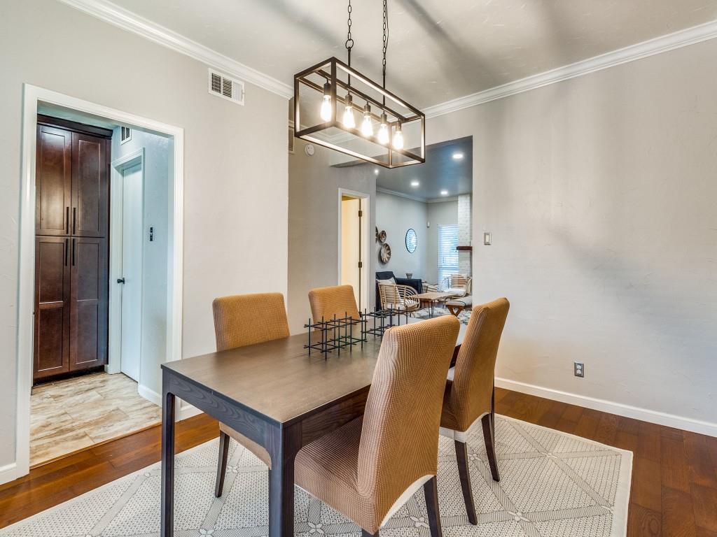531 Josephine Street Dallas, TX 75246 - Photo 7 of 25 a view of a dining room with furniture