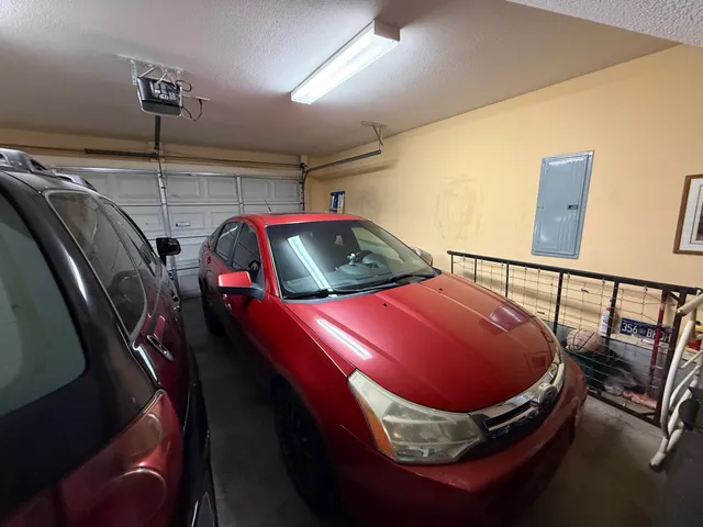a view of a balcony with chairs